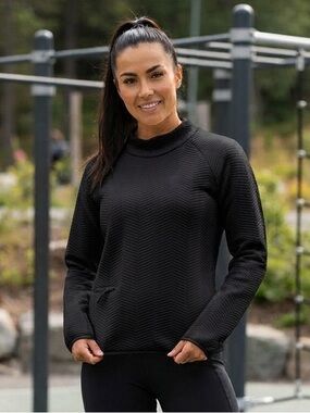 HELLY HANSEN Womens Allure Pullover Sweater in Black